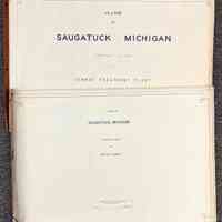          Two, bound booklets of engineering plans; for the Village of Saugatuck's sewer system created by Consoer Townsend & Associates of 557 Paw Paw Ave., Benton Harbor, Michigan. The plans are dated 1949.
   