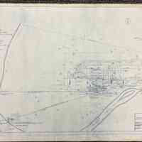          Sewage treatment facility plant layout
   