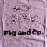          Pig and Co. Tshirt front
   