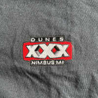          Dunes Nimbus 30 tshirt, front chest embrodery
   