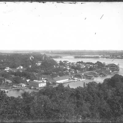 View from Mt. Baldhead before 1959