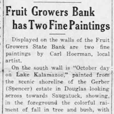 Commercial Record newspaper, November 8, 1929