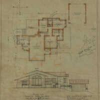 Sketch For/Proposed Dune-Top Home/For Mr. & Mrs. E.R. McLean/Castle Park (McLean)