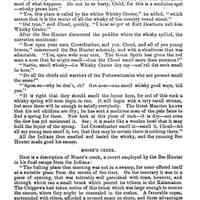          308; Indians and the strategy he employed to escape from his savage foes, when he represented where he could find a whisky spring. But let the author tell his own tale.
