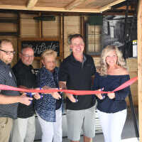          Ribbon cutting at Saugatuck's Historic Demerest Shanty, May 26, 2021 picture number 3
   