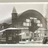 Big Pavilion and Interurban railcar