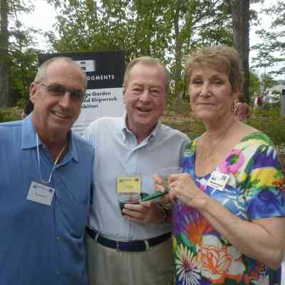 2011 Francis life boat barn exhibit opening and CD #13: Dan Shanahan, Dan Reid, Marsha Kontio