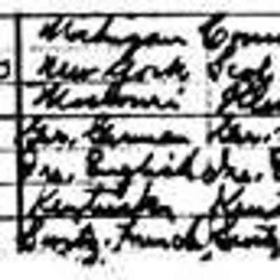 21KB: In 1910 James is 70 and his occupation is listed as "Own income." He and Maggie have five servants, a housekeeper, cook, servant, houseman and chauffeur, the last indicating that they may have owned a motor car. James G. Butler died in 1916. His widow, Maggie, died in 1918.