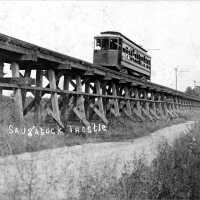          Trestle on North St ca 1909
   