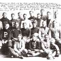          Otto-WalterReddyHSFootballTeam-17.jpg 2MB; Platteville Normal Jr. 1909-10 Sr. 1912 - went to M? Wisconsin to teach Walter Reddy - quarter back (white turtle neck middle of picture) also captain both years
   