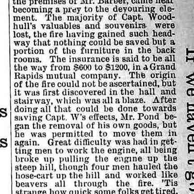 cr1883060101FireAtWoodhullHome.jpg: Captain R. Woodhull, Mr. Pond, Mr. Barber