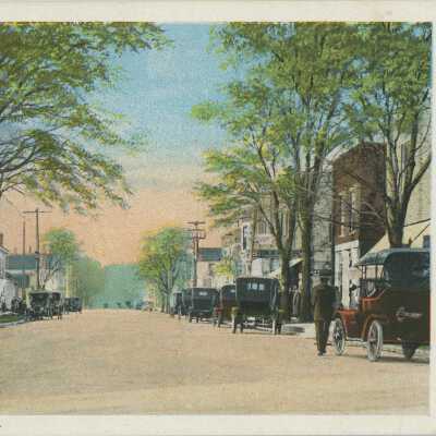 Main Street Postcard