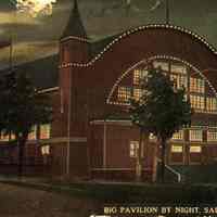          89-1-19-C.jpg 659KN; Big Pavilion at night postcard
   