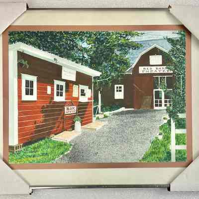 Red Barn by Martha Severt