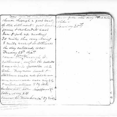 scan of original diary of Oshea Wilder: part 22 of 22