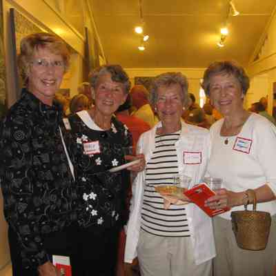 img_3436.jpg 2.2MB: 2008 SDHC Heritage Festival and Home Tour pre party -- ? yskamp, Merle Malmquist, Jo Clark, Helen Higgins