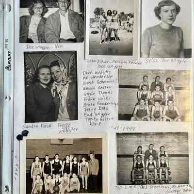 Jean Rinker, Maragay Masselink, Dee Whipple, Dave Webster, Mr. Henderson, Gene Schoenich, Gayle Thomas, Bruce Breckenridge, Bud Whipple, Bob Orzehoski, Jim Arnold, George Baker, Marshall Green