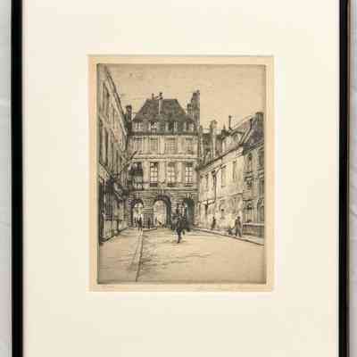 French street scene