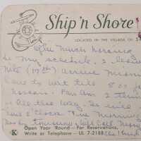          Ship 'n Shore Motel Postcard picture number 2
   