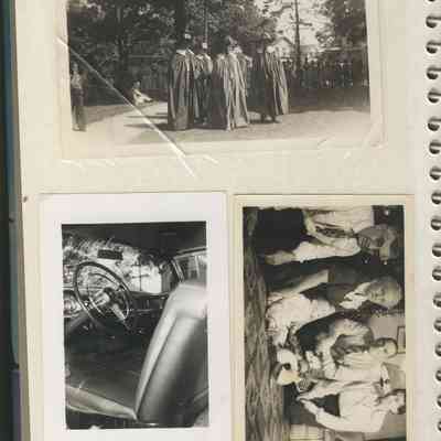 ES40010.JPG 785KB: Top - ES40010-1 Frank Sewers as Saugatuck president (mayor) in pilgrim costume for ArtsFest
Lower right - ES30010-2 "Mr. Kershaw, Mary H. Sewers (supporting infant), Frank Sewers, Mrs. Kershaw