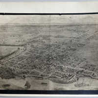          Joseph Warner bird's-eye view of Douglas 1907 picture number 2
   