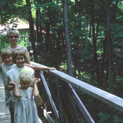 Presbyterian Camps: Filename: Stube12 Joan, Anne, Jane & Carol Stube at Pres. Camps 7_69.jpg 1.5MB