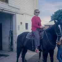          Horseback riding; Filename: Stube28 Joan Stube in Saugatuck 8_73.jpg 1.2MB
   