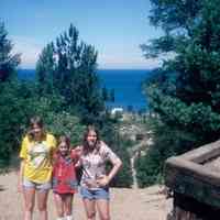          View form Mount Baldhead toward Oval Beach and lake; Filename: Stube32 Anne, Carol & Jane Stube 8_74.jpg 1.8MB
   