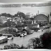 Mt. Baldhead view of riverfront ships