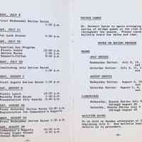          Saugatuck Yacht Club Year Book 1964
   