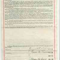          Henry Barr letter and documents picture number 6
   