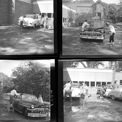 Senior car wash 1957