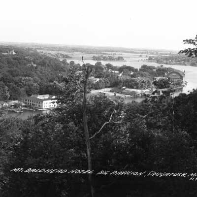 Mt. Baldhead view 1940s