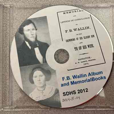 Wallin family photos on CD