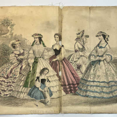 Godey's, August 1862