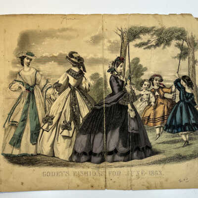 Godey's, June 1863