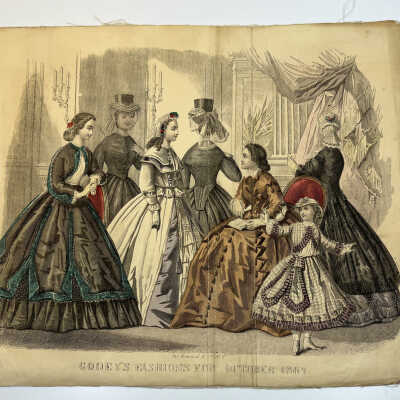 Godey's, October 1864