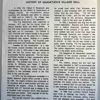 Saugatuck Village Hall history
