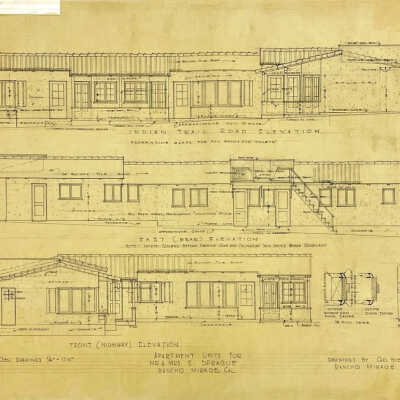 Apartment Units For/Mr. & Mrs. Sprague/Rancho Mirage, Cal. (Sprague)