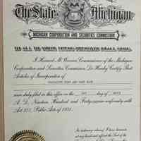 Certificate of Incorporation