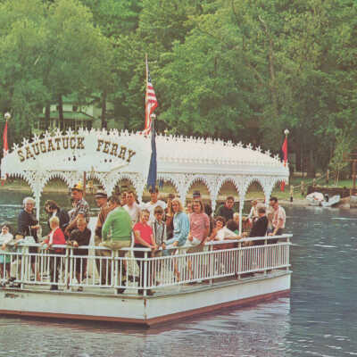 Saugatuck Ferry (2 copies): 7175-C by Dexter Press, photo by Penrod Studio, Berrien Center, Mich.