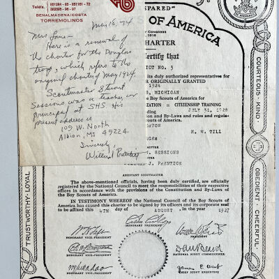 Note from Willard Prentice