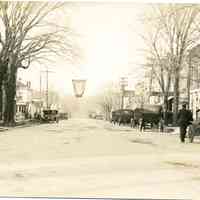          Butler St ca 1913.jpg 929KB; WWI service flag flying over a paved Butler Street, 100 block looking north
   