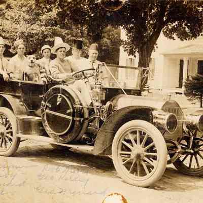 Joyriders and group portrait