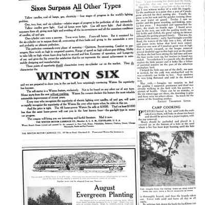 Country Life in America, July 1909, article attributed to Clara D. Gamble.
