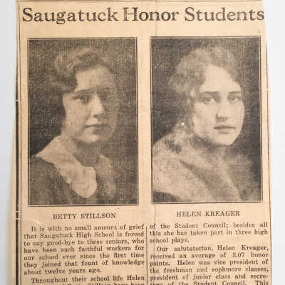 Saugatuck Honor Students