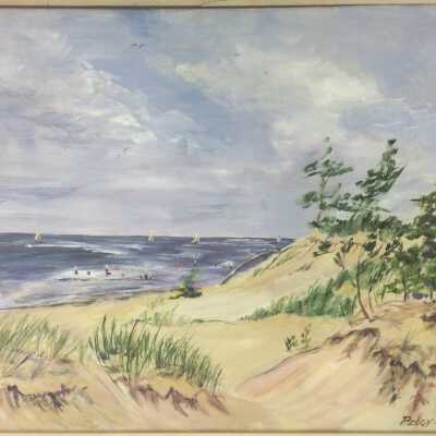 Oval Beach in Saugatuck by Peggy (Webster) Boyce