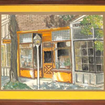 Goldbeaters Storefront by C. Rimkus