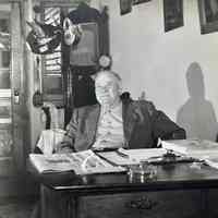 Doc Heath at his Desk