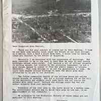 Jean Simonson letter